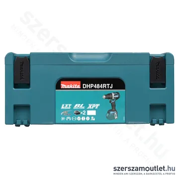 MAKITA DHP484RTJ Akkus szénkefementes ütvefúró-csavarbehajtó MakPac kofferben (2x18V/5,0Ah)