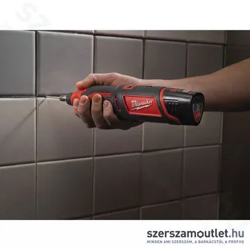 MILWAUKEE C12 RT-0 Akkus multifunkciós szerszám, egyenescsiszoló (Akku és töltő nélkül)