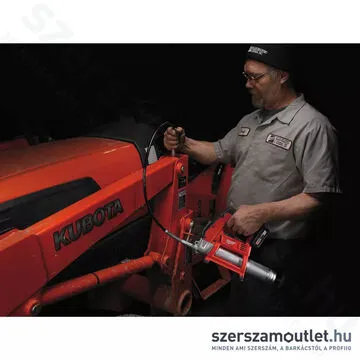 MILWAUKEE M12 GG-0 Akkus zsírzópisztoly (12V) (Akku és töltő nélkül!)