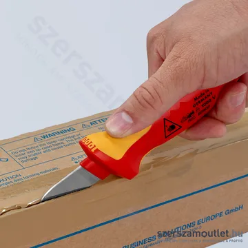KNIPEX Szigetelt kábelcsupaszító (blankoló) kés 190mm (98 52 SB)