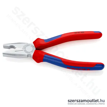 KNIPEX Kombinált fogó (egyetemes fogó) 200mm (03 05 200)