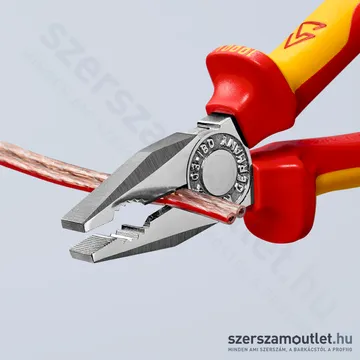 KNIPEX Szigetelt kombinált fogó 160mm (03 06 160)
