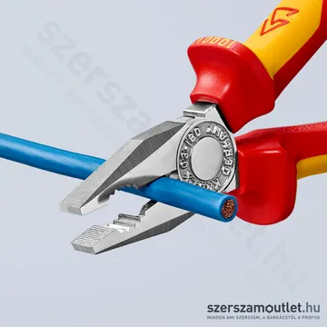 KNIPEX Szigetelt kombinált fogó 160mm (03 06 160)