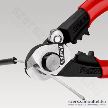 KNIPEX Drótkötélvágó fogó 190mm (95 61 190)