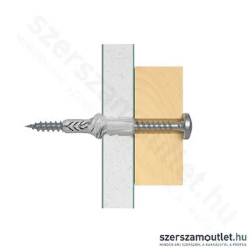FISCHER UX R Univerzális műanyag dübel peremmel 6x35mm [100db/doboz] (62756)