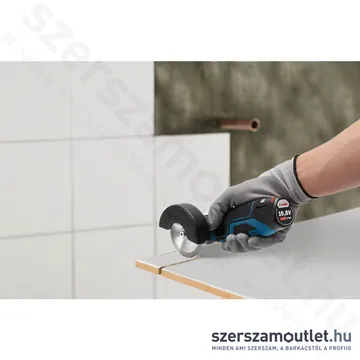 BOSCH GWS 12V-76 Akkus sarokcsiszoló szénkefementes (12V/76mm) (Akku és töltő nélkül!) (06019F2000)