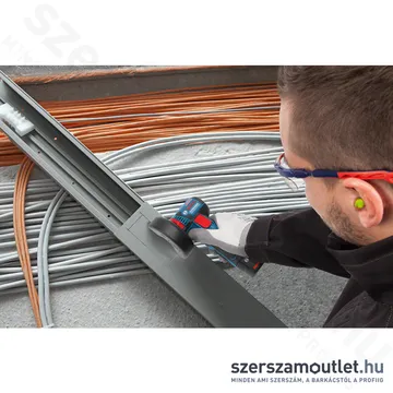 BOSCH GWS 12V-76 Akkus sarokcsiszoló szénkefementes (12V/76mm) (Akku és töltő nélkül!) (06019F2000)