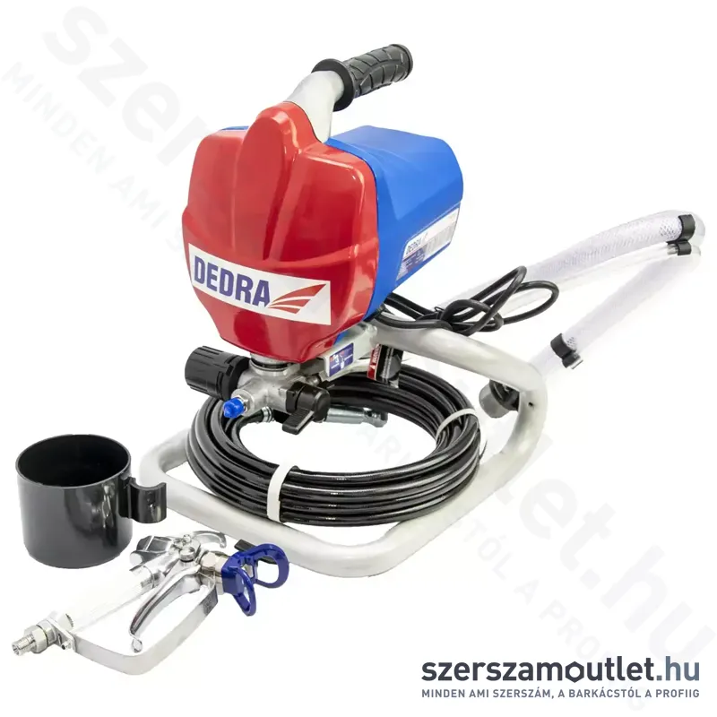 DEDRA Hidrodinamikus festő aggregátor - légmentes 205bar 650W