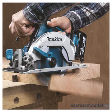 MAKITA DHS680Z Akkus szénkefementes körfűrész (18V/165mm) (Akku és töltő nélkül!)