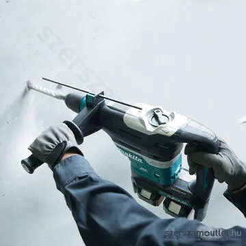 MAKITA DHR400ZKU Akkus szénkefementes SDS-MAX fúrókalapács (2x18V) (Akku és töltő nélkül)