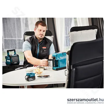 MAKITA DCM501Z Akkus kávéfőző (18V) (Akku és töltő nélkül!)
