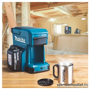 MAKITA DCM501Z Akkus kávéfőző (18V) (Akku és töltő nélkül!)