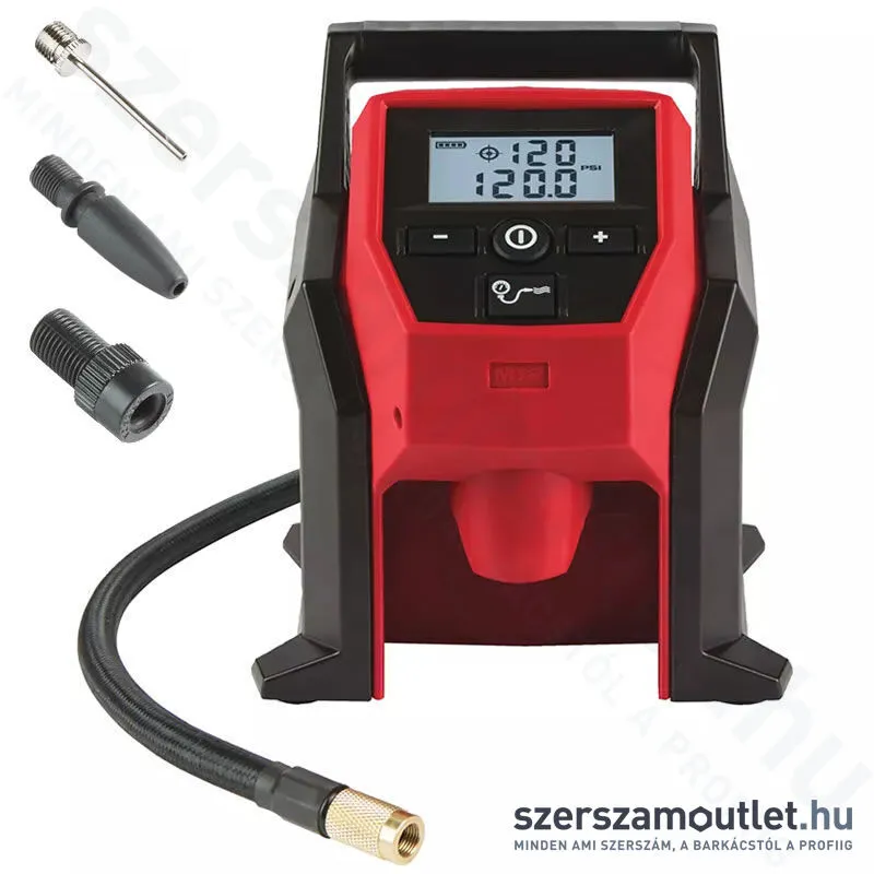 MILWAUKEE M12 BI-0 Akkus kompresszor (12V) (Akku és töltő nélkül!)