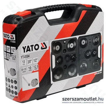 YATO Dugókulcs készlet olajszűrőhöz 13 részes, 3/8