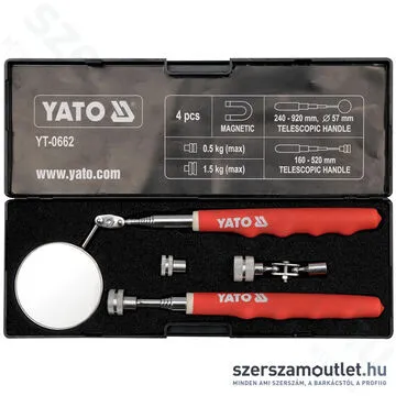 YATO Teleszkópos ellenőrző készlet tükör és mágnespálca (YT-0662)