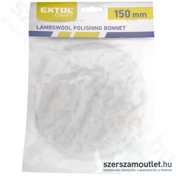 EXTOL Polír korong, fehér 150mm, 8894202-hez