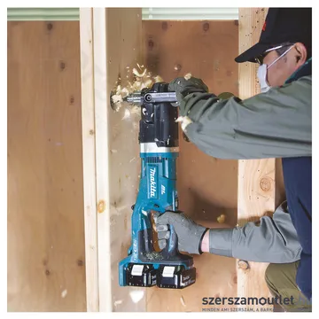 MAKITA DA460ZK Akkus sarokfúró (2x18V) (Akku és töltő nélkül!)