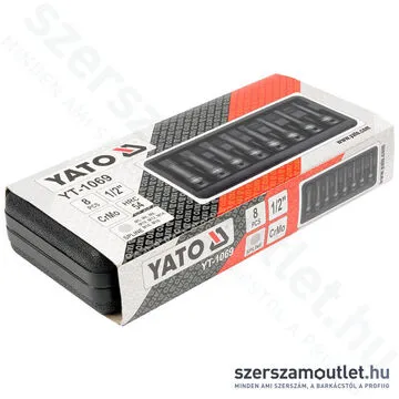YATO Üthető dugókulcs készlet SPLINE (1/2