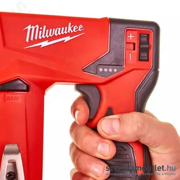 MILWAUKEE M12 BST-202X Akkus kapcsozó HD kofferben (2x2,0Ah/12V) (4933459635)