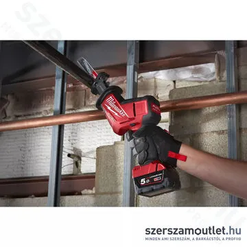 MILWAUKEE M18 FHZ-502X Akkus szénkefementes orrfűrész HD kofferben (2x5,0Ah/18V)