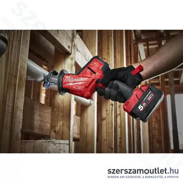 MILWAUKEE M18 FHZ-502X Akkus szénkefementes orrfűrész HD kofferben (2x5,0Ah/18V)