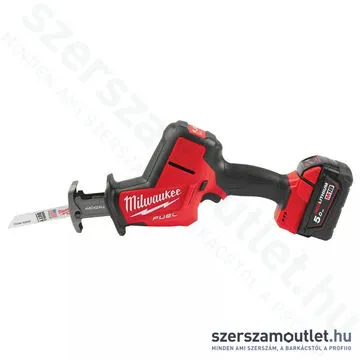 MILWAUKEE M18 FHZ-502X Akkus szénkefementes orrfűrész HD kofferben (2x5,0Ah/18V)