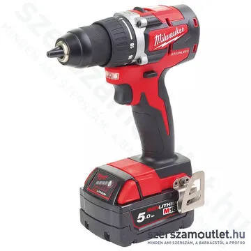 MILWAUKEE M18 CBLDD-502X Akkus fúró-csavarbehajtó, szénkefementes, HD kofferben (60Nm/2x5,0Ah/18V)