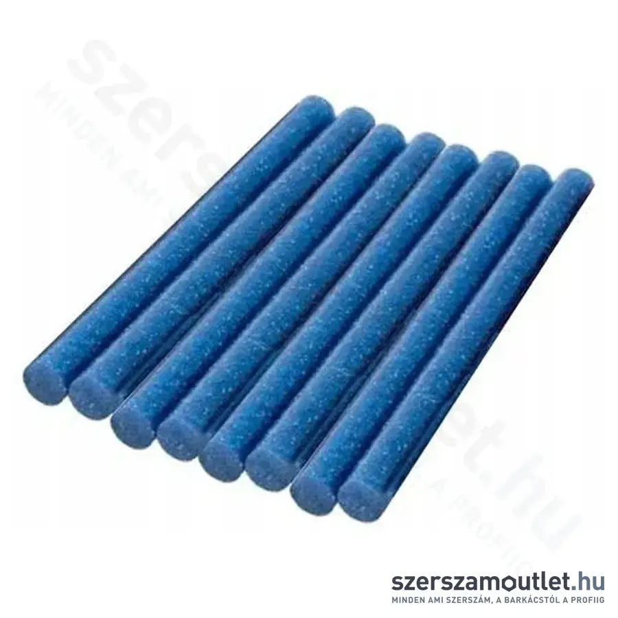 DEDRA Ragasztrópatron kék csillám (8x100mm) 8db (DED7577)