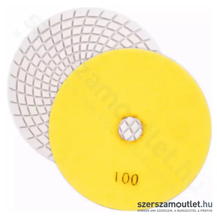 DEDRA Gyémántszemcsés polírozó és csiszolókorong 125mm G100