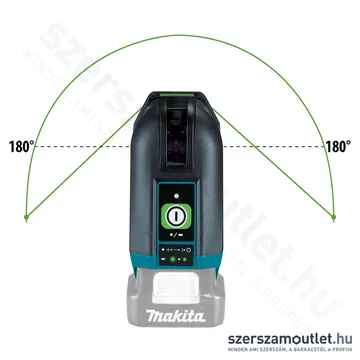 MAKITA SK105GDZ Akkus zöld keresztvonalas lézer CXT Li-ion 12V Max (Akku és töltő nélkül)
