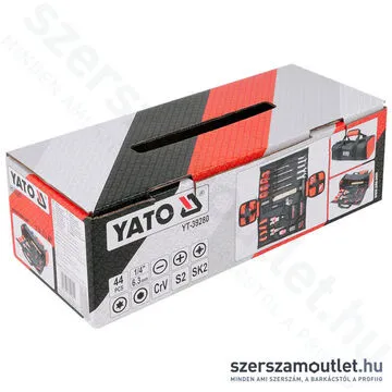YATO Szerszámkészlet 44 részes, vászon tartóban (YT-39280)