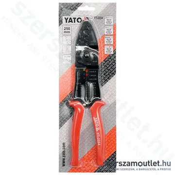 YATO Krimpelő fogó 0,5-5,5mm (YT-2254)