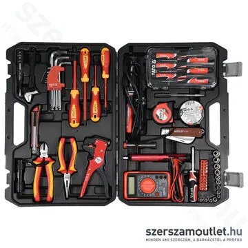 YATO Szerszámkészlet villanyszerelőknek 68 részes 1/4