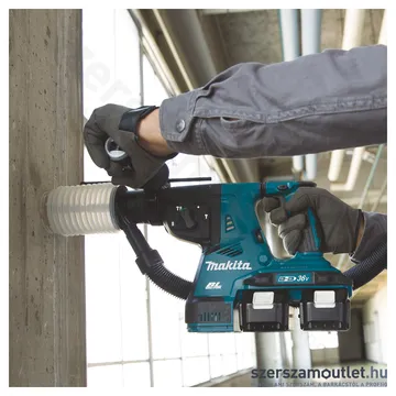 MAKITA DHR280PT2J Akkus szénkefementes fúró-vésőkalapács MAKPAC kofferben (2x18V/5,0Ah) (DHR280PT2J)