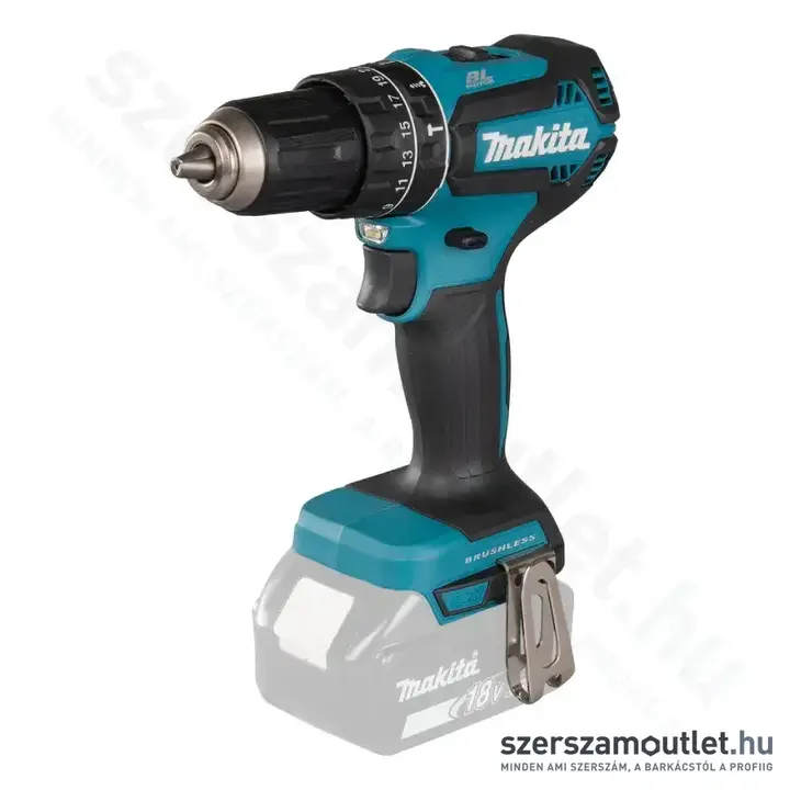 MAKITA DHP485Z Szénkefementes akkus ütvefúró-csavarbehajtó (18V) (Akku és töltő nélkül!)