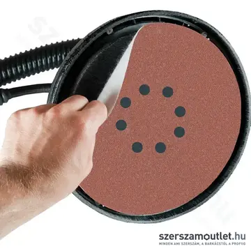 DEDRA Csiszolókorong 8 lyukas 225mm P60 [5db]