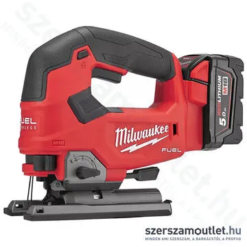 MILWAUKEE M18 FJS-502X Akkus szúrófűrész szénkefementes, HD kofferben (2x5,0Ah/18V)