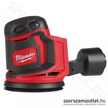 MILWAUKEE M18 BOS125-0 Akkus excentercsiszoló (18V/125mm) (Akku és töltő nélkül!)