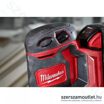 MILWAUKEE M18 BOS125-0 Akkus excentercsiszoló (18V/125mm) (Akku és töltő nélkül!)