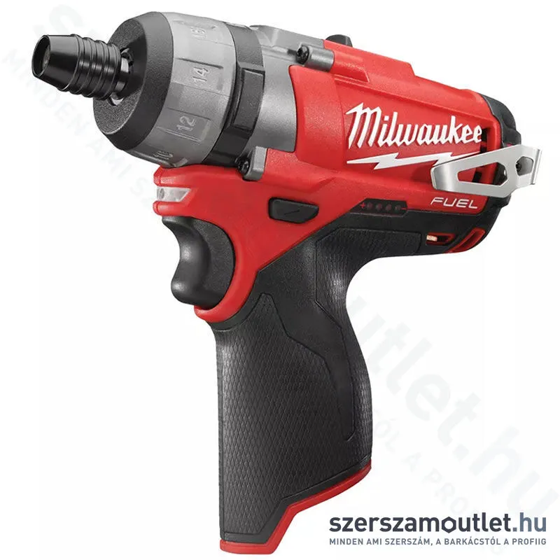 MILWAUKEE M12 CD-0 Akkus csavarbehajtó (12V) (Akku és töltő nélkül!)