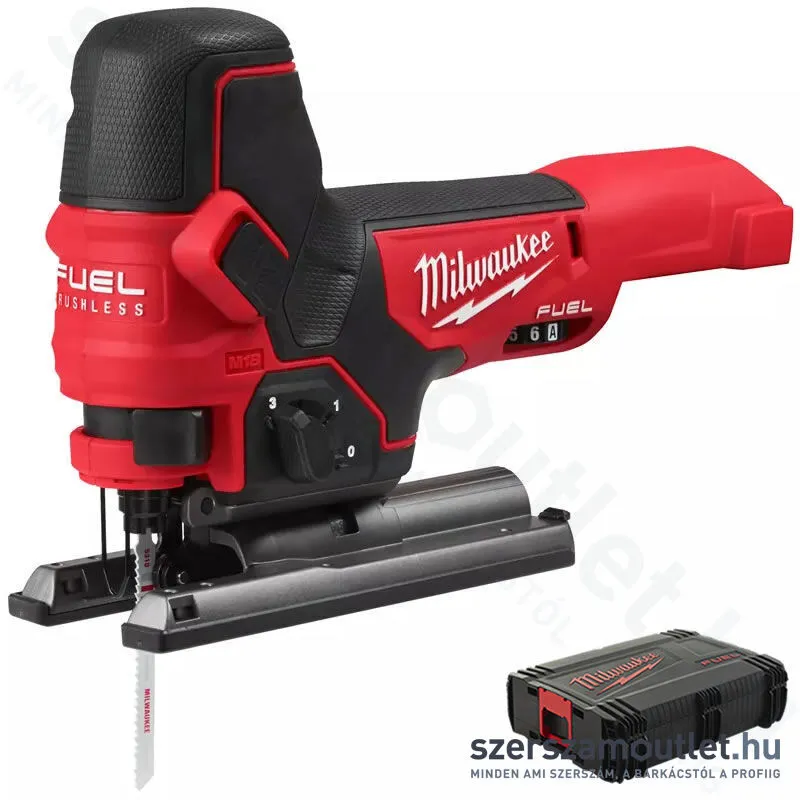 MILWAUKEE M18 FBJS-0X Akkus szúrófűrész HD kofferben (18V) (Akku és töltő nélkül!)