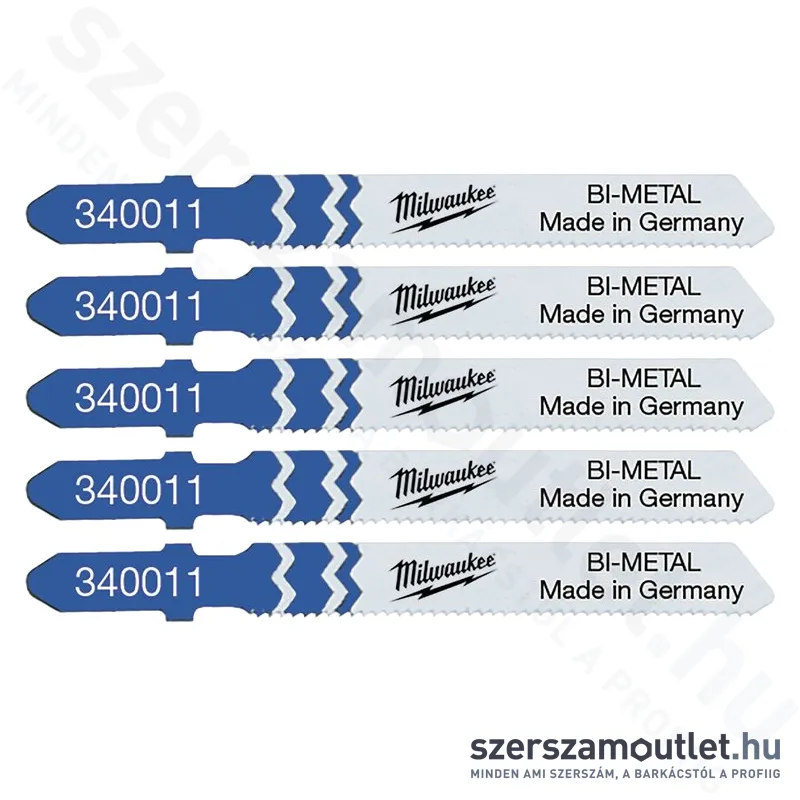 MILWAUKEE T 118 AF Hagyományos fémfűrészlap 55x1,2mm (5db)