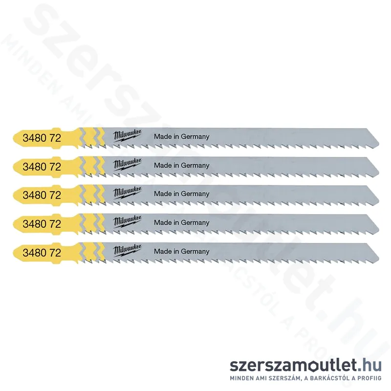 MILWAUKEE T 101 BR Speciális fűrészlap 105x2,5mm (5db)