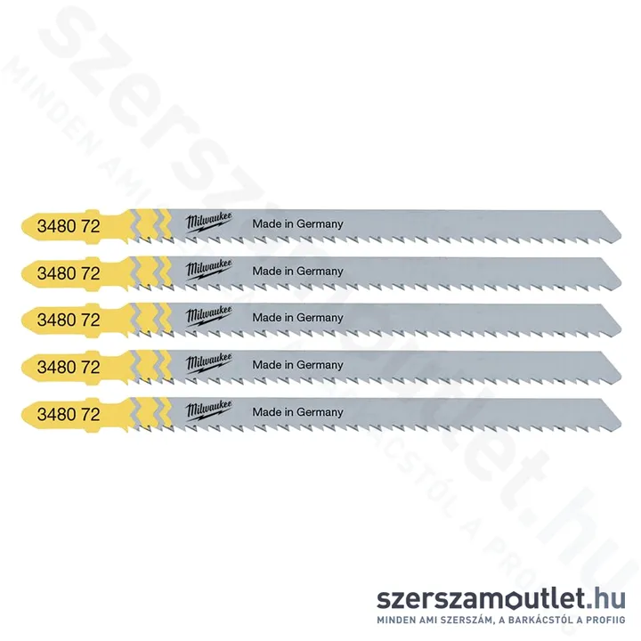 MILWAUKEE T 101 BR Speciális fűrészlap 105x2,5mm (5db)
