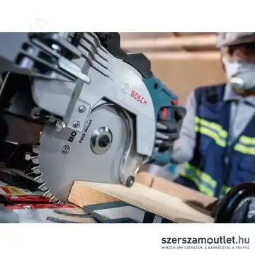 BOSCH Optiline Wood körfűrészlap leszabó és gérvágó fűrészekhez, 254x2,0/1,4x30mm 40 fog