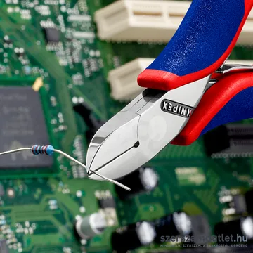 KNIPEX Műszerész oldalcsípőfogó polírozott 115mm (77 02 115)