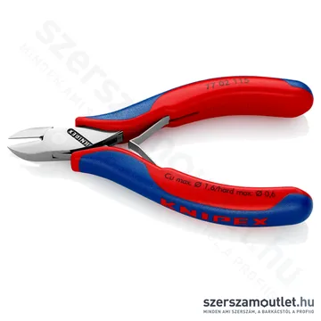 KNIPEX Műszerész oldalcsípőfogó polírozott 115mm (77 02 115)