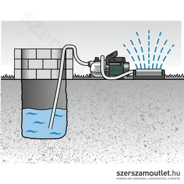 METABO P 9000 G Kerti szivattyú (1900W;9000l/h;1