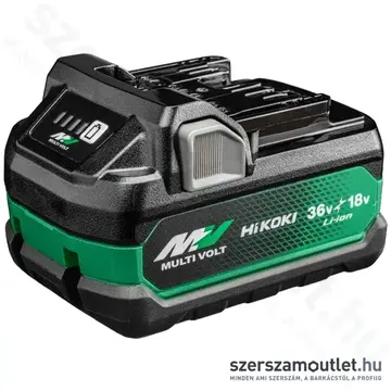 HIKOKI BSL36A18 /BSL36A18X MULTI VOLT Csúszótalpas lítium-ion akku (18V/5,0Ah-36V/2,5Ah) (380082)