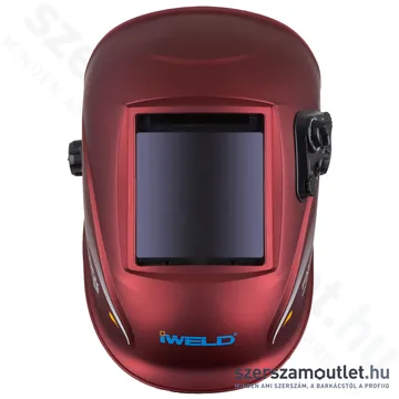 IWELD FALCON 5.5 Automata hegesztő fejpajzs BURGUNDI-METÁL (8FALCN55TCRED)